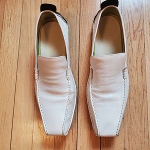 Mezlan Busse Men's Slip-on in White Size 10.5;  Pre-loved